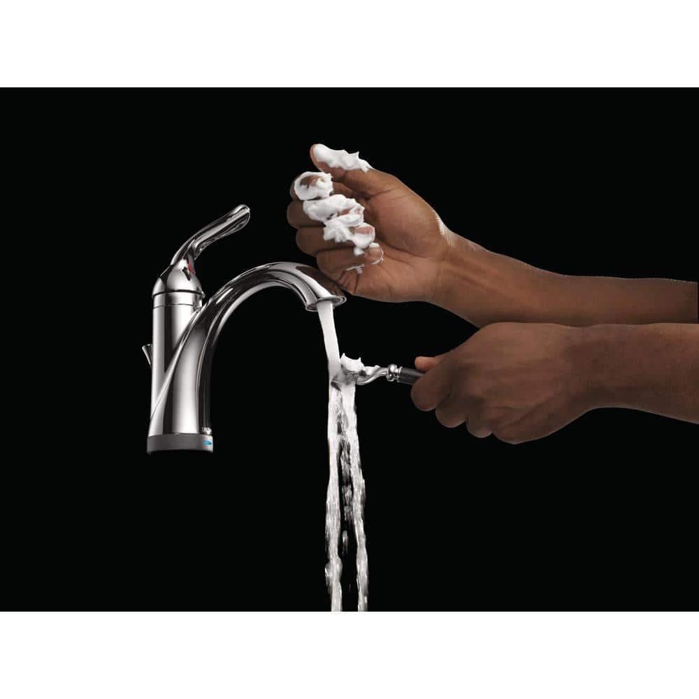 Lahara Chrome Single Handle Touch Bathroom Faucet