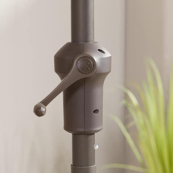 hampton bay patio umbrella replacement pole Treasure Garden 45