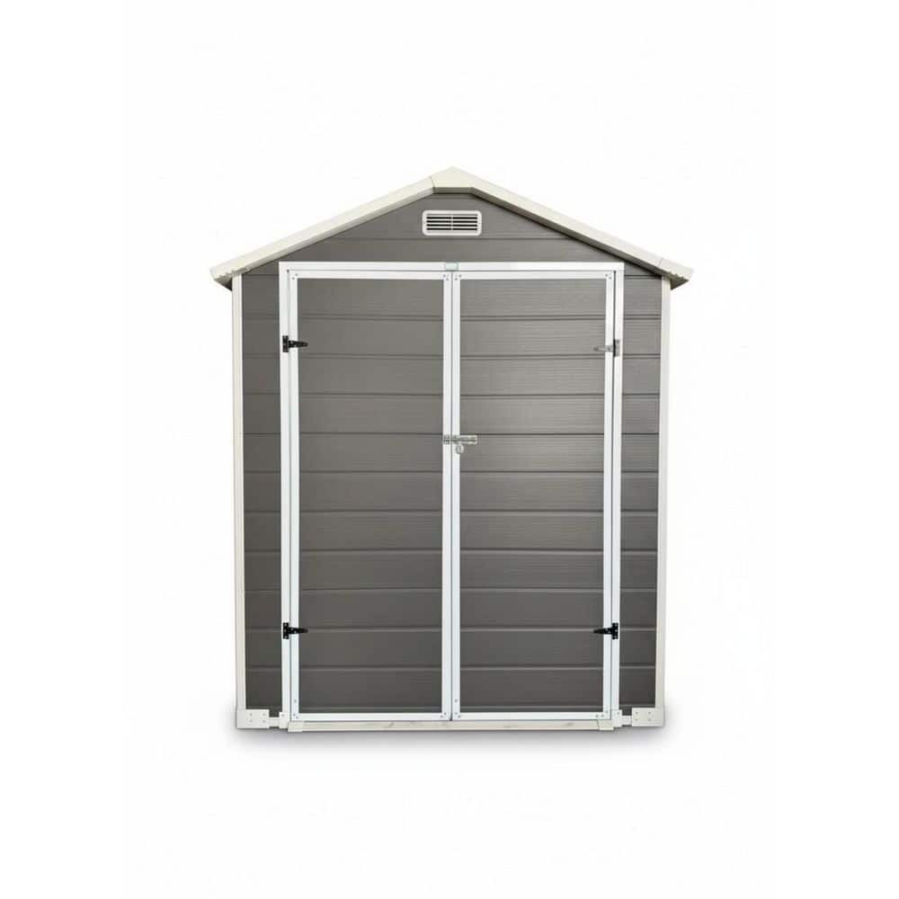 6 ft. W x 4 ft. D Resin Shed with Vents and Windows (24 sq. ft.) price history on PriceWatchPro