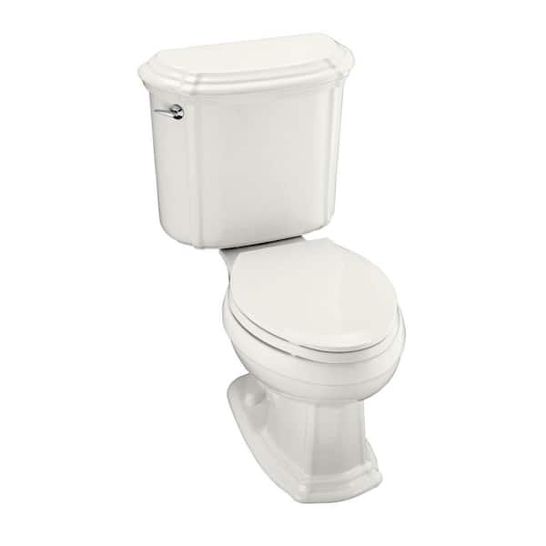 KOHLER Portrait 2-piece 1.6 GPF Single Flush Elongated Toilet in White