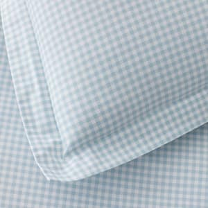 Company Kids Ditsy Gingham Organic Cotton Percale Sham