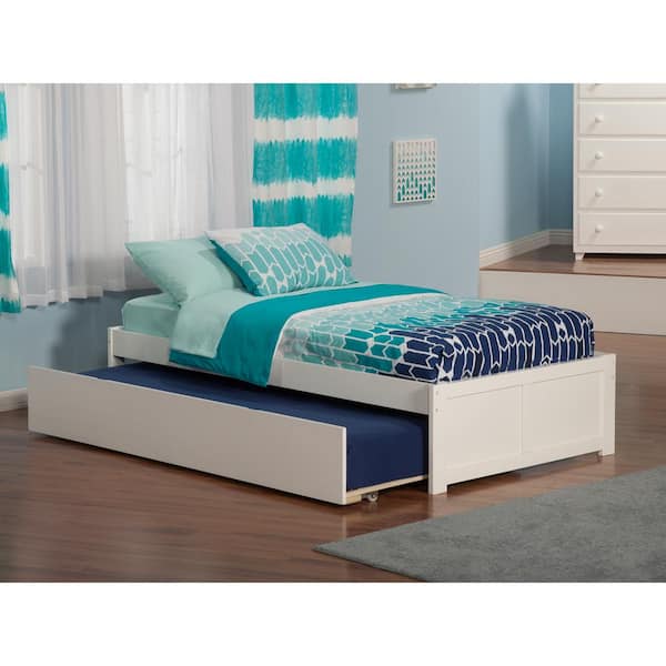 Atlantic Furniture Concord Twin Extra, Extra Long Twin Bed Frame With Trundle