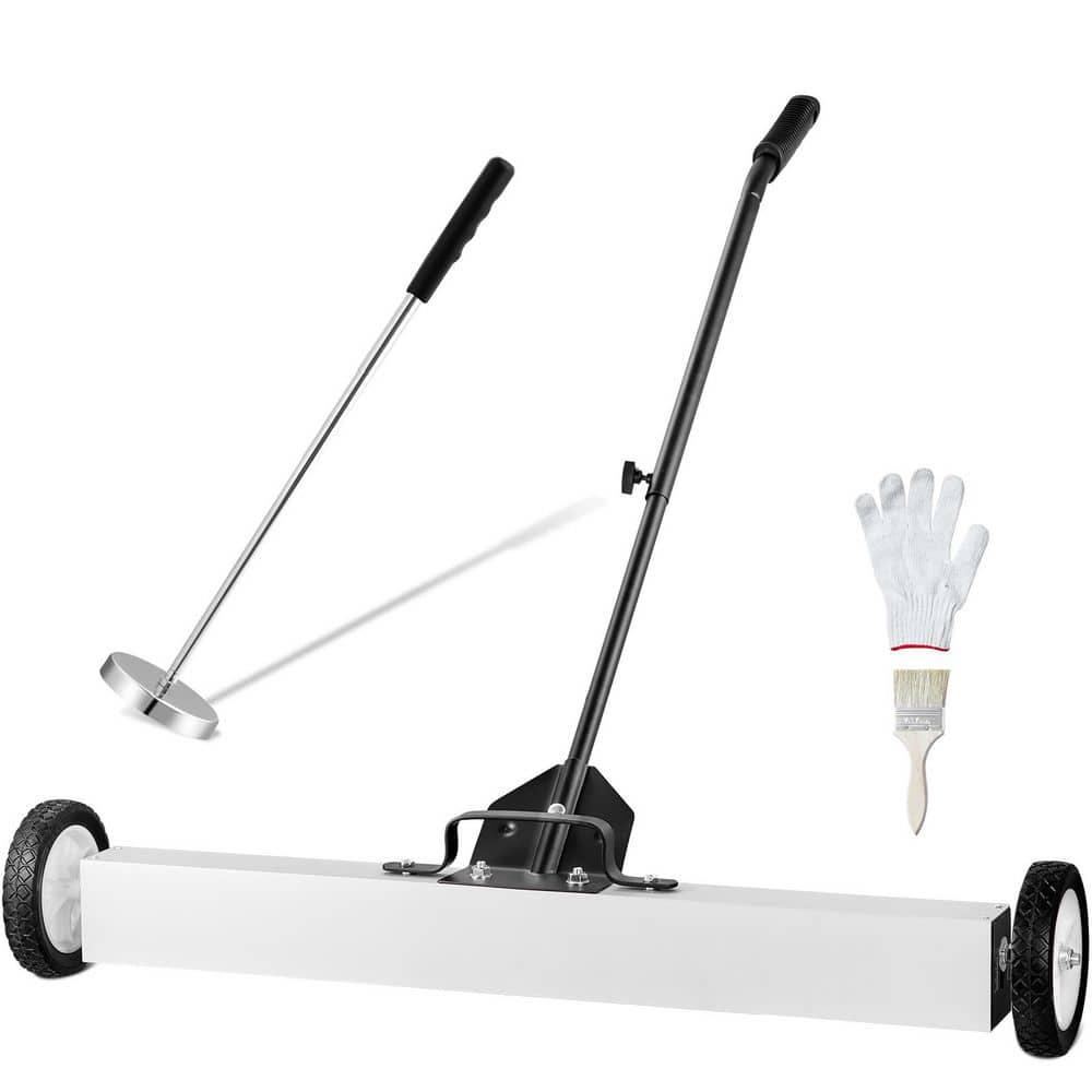 36 in. Magnetic Manual Floor Sweeper with Wheels Telescoping Magnetic Pickup Tool price history on PriceWatchPro