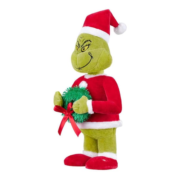 Grinch 5.51-in Musical Animatronic Decoration Dr. Seuss The Grinch Merry  Christmas Battery-operated Batteries Included Christmas Decor in the  Christmas Decor department at