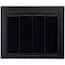 Pleasant Hearth Ascot Large Glass Fireplace Doors-AT-1002 - The Home Depot