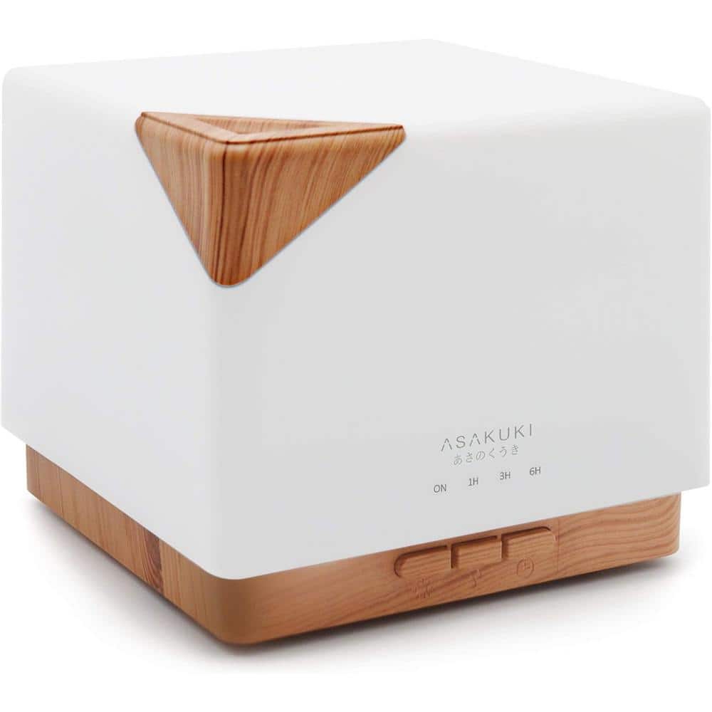 700ml Premium Essential Oil Diffuser, 5-in-1 Ultrasonic Aromatherapy Fragrant Oil Vaporizer Humidifier, Timer & Auto-Off