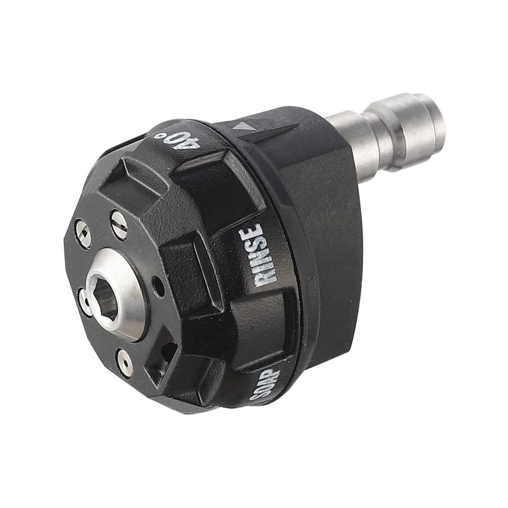 6 in 1 Adjustable Pressure Washer Nozzle Tip with 1/4 in Quick Connector, Brass and Stainless Steel, 4500 PSI price history on PriceWatchPro