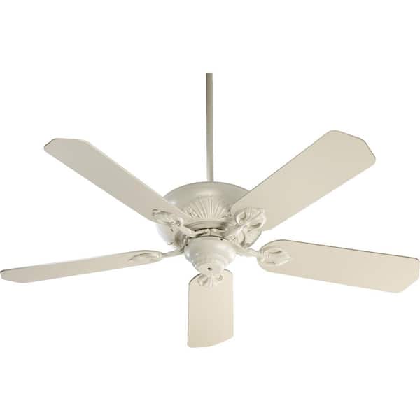 Quorum International Chateaux 52 in. Indoor Antique White Ceiling Fan