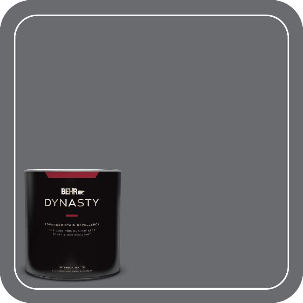 1 qt. Home Decorators Collection #HDC-CL-04G Liberty Bell Gray Matte Interior Stain-Blocking Paint & Primer price history on PriceWatchPro