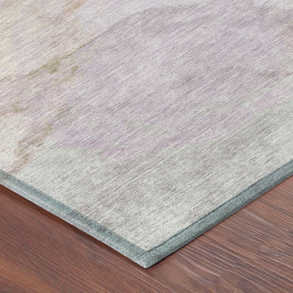 Chantille Machine Washable Indoor/Outdoor Abstract ACN2443 Taupe 3 ft. x 5 ft. Area Rug