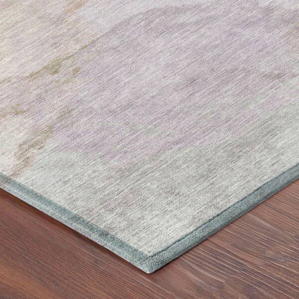 Chantille Machine Washable Indoor/Outdoor Abstract ACN2443 Taupe 5 ft. x 7 ft. 6 in. Area Rug