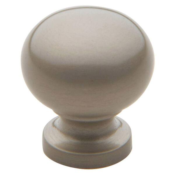 Baldwin Classic 3/4 in. Satin Nickel Round Cabinet Knob