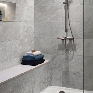 Alpe Graphite 12 in. x 24 in. Porcelain Floor and Wall Tile (15.50 sq. ft./Case)