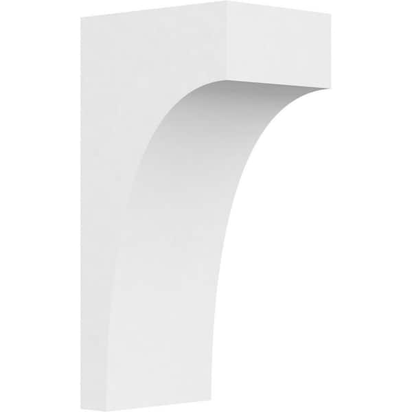 Ekena Millwork 5 in. x 14 in. x 7 in. Standard Stockport Architectural Grade PVC Corbel