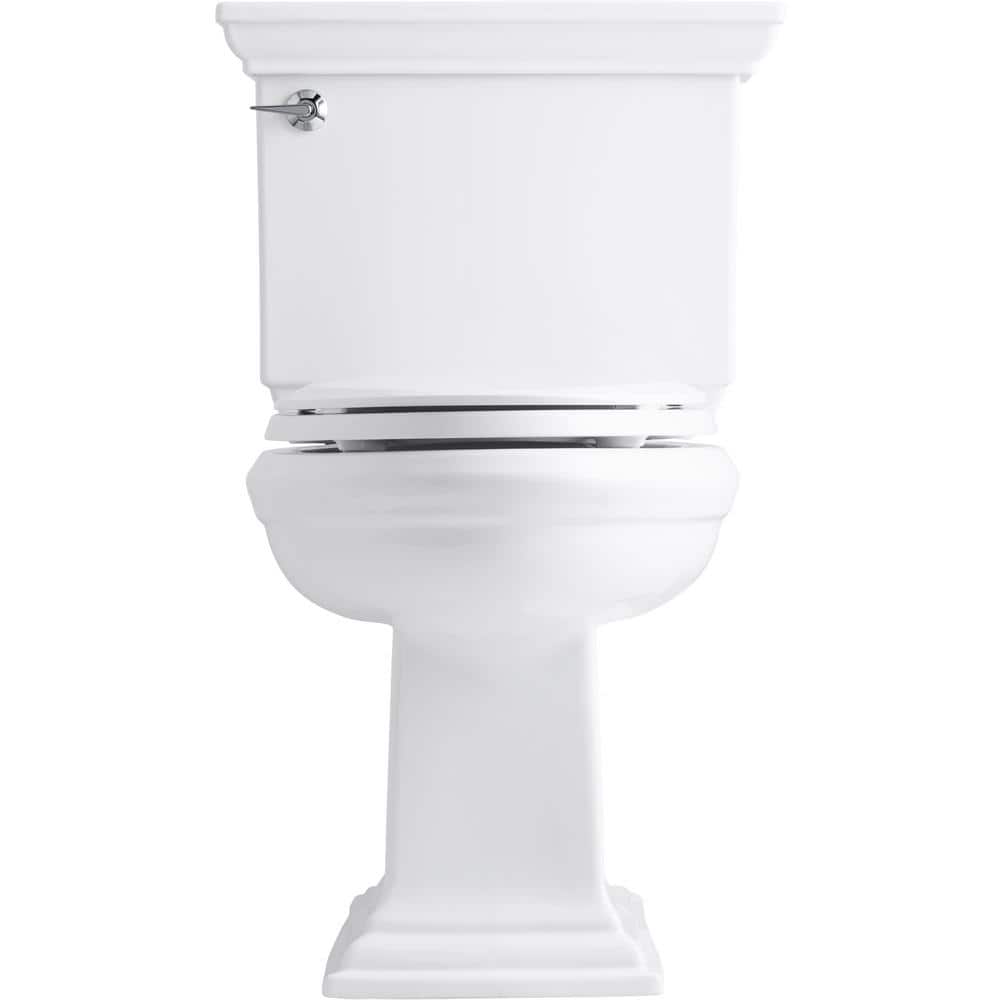 White High Efficiency Elongated Free Standing Toilet