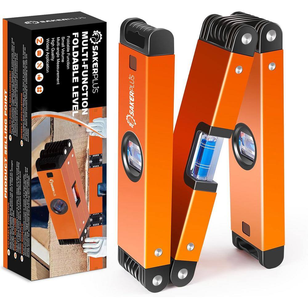 Multi-function 3 Sections Foldable Level, Accurate Multi-Angle Measurement 