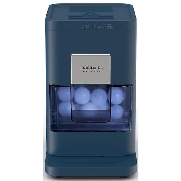 Frigidaire 10 lb. Freestanding Portable Round 2 in. Whiskey Ball Shaped Ice Maker in Navy