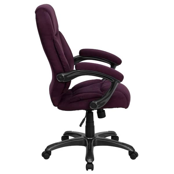 microfiber office chair high back