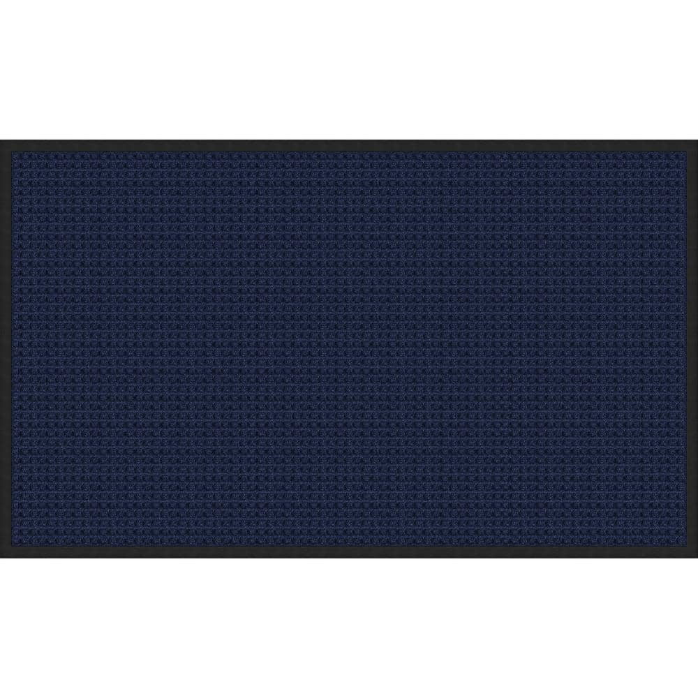 Apache Mills Brush & Clean™ Entrance Mat 3/8 Thick 4' x 6' Charcoal