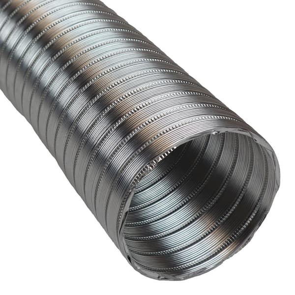 Rubber-Cal Aluminum Flex 280-Compressible- 3 in. x 9.84 ft. Flexible Duct