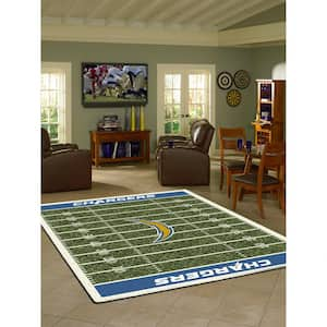 Los Angeles Chargers 4 ft. by 6 ft. Homefield Area Rug