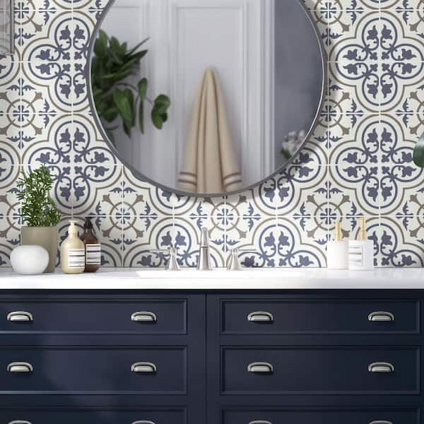 Zenzibar 8 in. x 8 in. Matte Porcelain Encaustic Floor and Wall Tile (371.52 sq. ft./Pallet)
