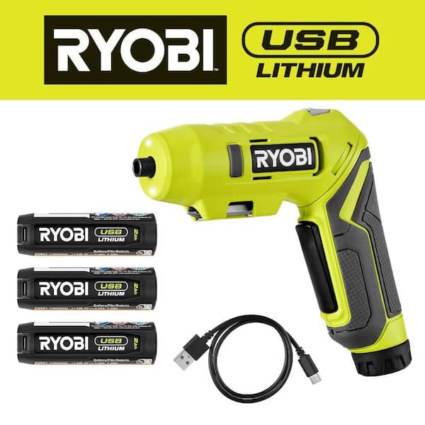 Electric Screwdriver with Light Rechargeable Lithium Battery Impact