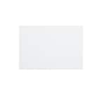 Allegro White 8 in. x 12 in. Glossy Subway Ceramic Wall Tile (12 sq. ft./Case)