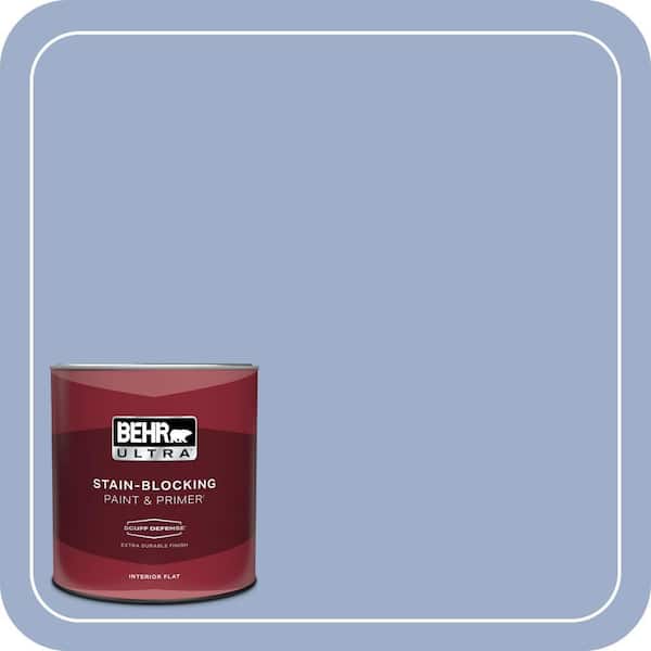 BEHR ULTRA 1 qt. #MQ5-17 Poetry Reading Extra Durable Flat Interior Paint & Primer