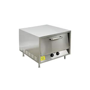 79.6 qt. Stainless Steel Commercial Pizza Electric Oven Double Deck Bakery Fire Stone EO22P with 3600-Watt