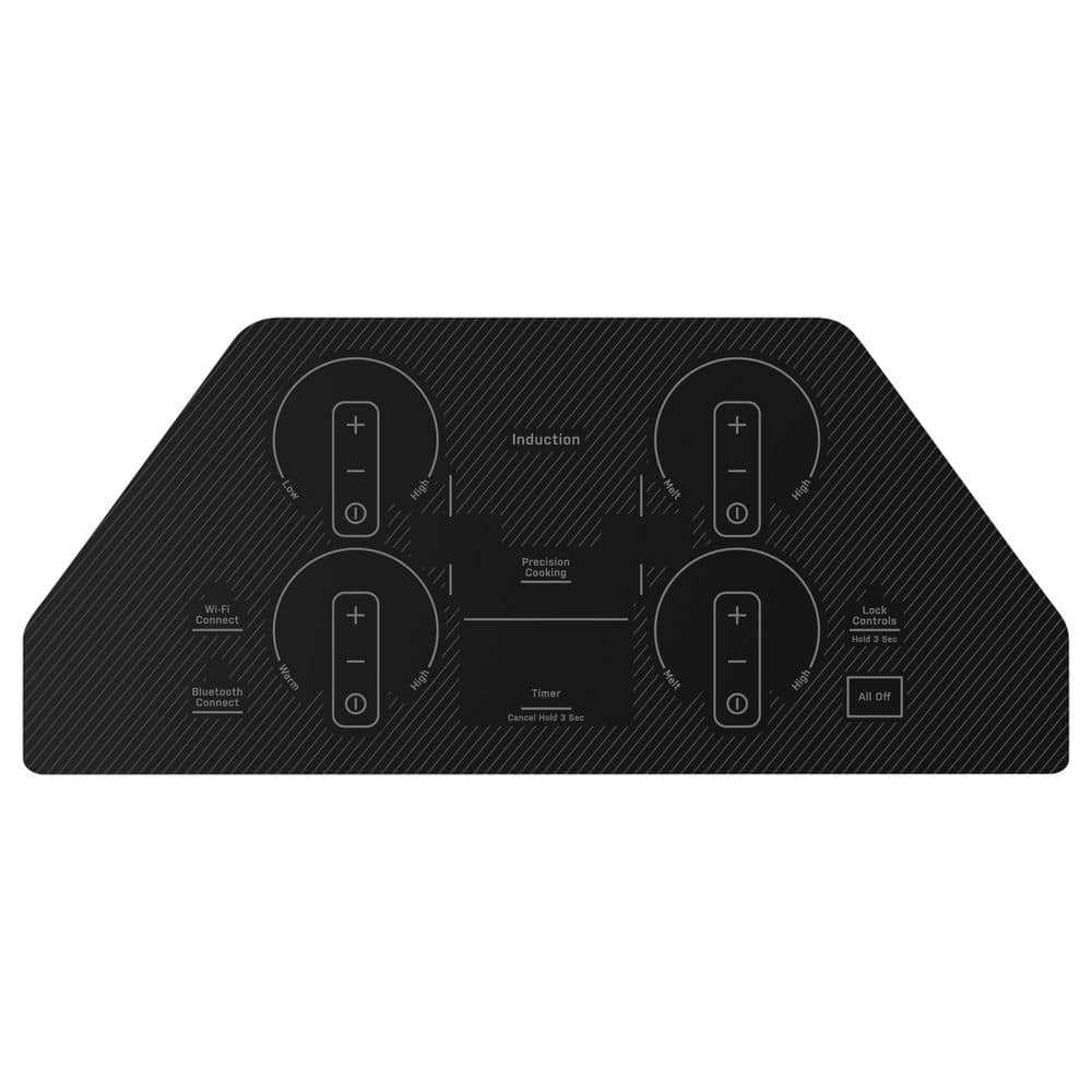 Black 30" Induction Cooktop with Touch Control and 4 Burners