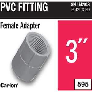 3 in. PVC Female Adapter