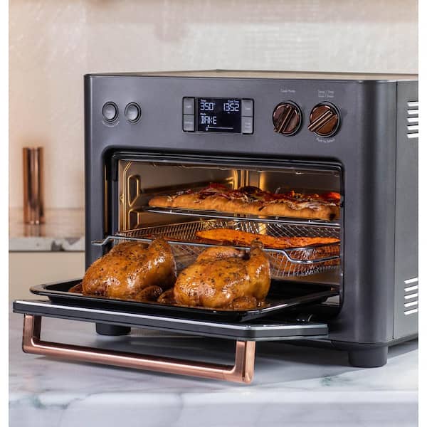 Reviews for Cafe 1,800 W Matte Black Toaster Oven with 14 modes incl Air  Fry, Bake, Broil, Roast, Toast, and Slow Cook, Wi-fi connected
