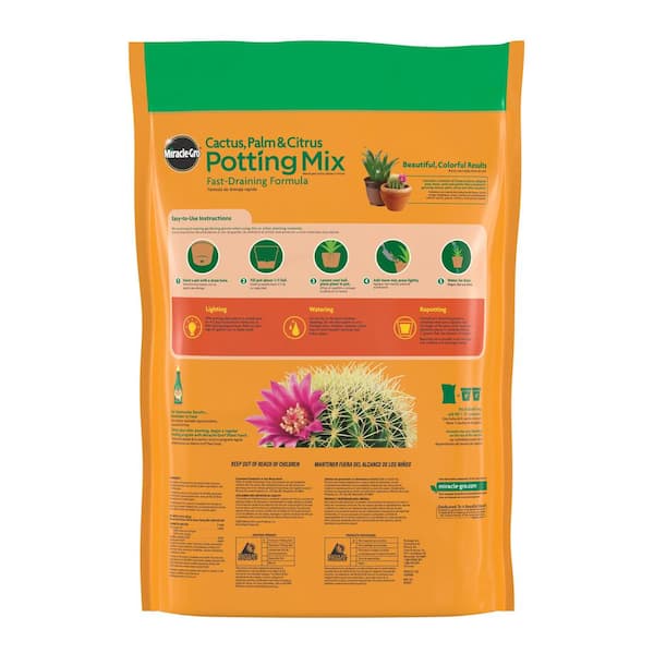 Miracle-Gro Tropical Cacti, Citrus and Palm Potting Mix 6 qt