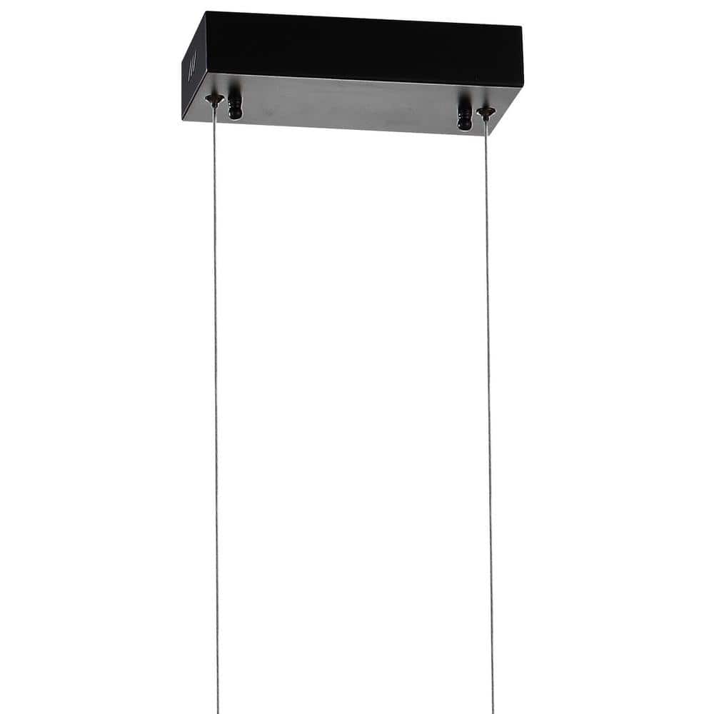Conley 39.5" Black LED Linear Pendant Light