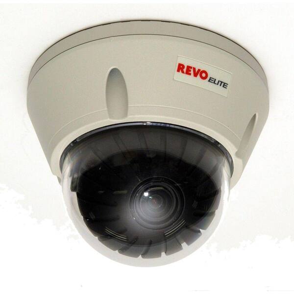 Revo Elite 700 TVL Indoor/Outdoor Vandal Proof Dome Surveillance Camera
