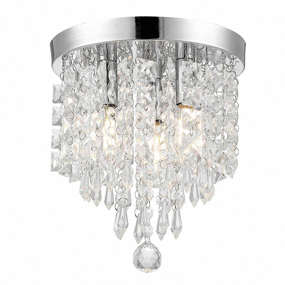 Show Room Style Crystal Chandelier – Modern Miami Lighting And Decor