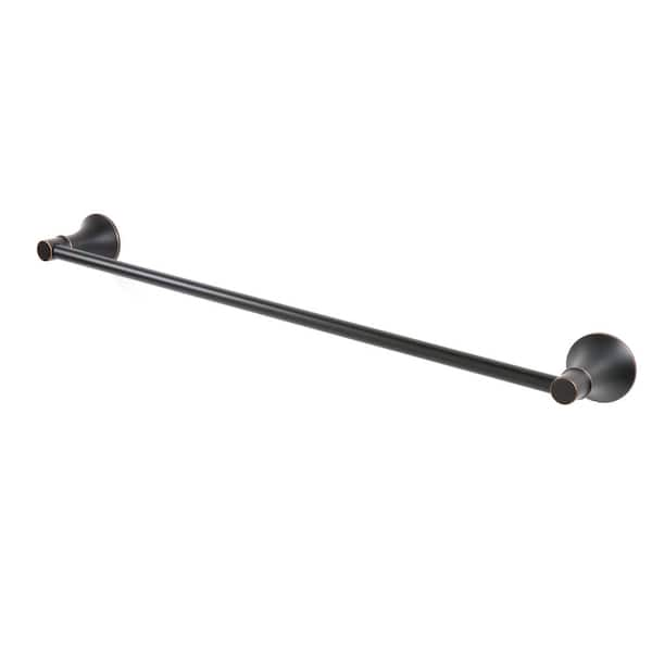 Sadira 24 in. Wall Mounted Towel Bar in Bronze