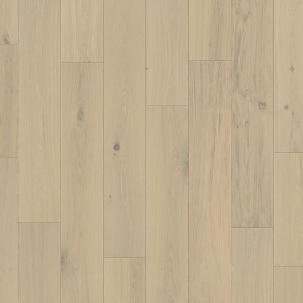 ASPEN FLOORING Madden XL Euro Oak 9/16 in.T x 8.66 in. W Tongue and Groove Wire Brushed Engineered Hardwood Flooring(31.25 sq.ft./Case)