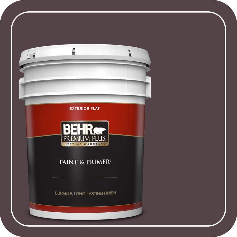 BEHR PREMIUM PLUS 5 gal. Home Decorators Collection #HDC-FL14-9 Black ...