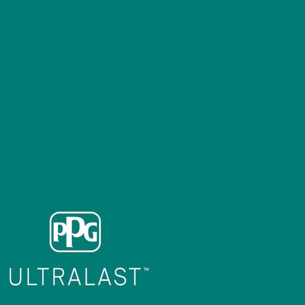 PPG UltraLast 1 qt. #PPG1231-7 Romantic Isle Matte Interior Paint and Primer
