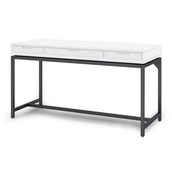 Simpli Home Banting Wide Desk in White