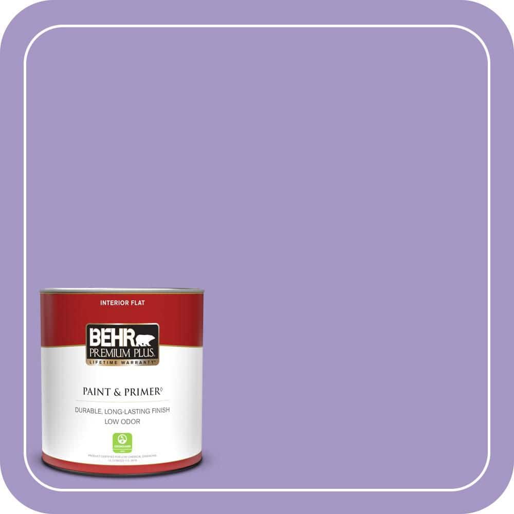 1 qt. #640B-5 Bloomsberry Flat Low Odor Interior Paint & Primer price history on PriceWatchPro