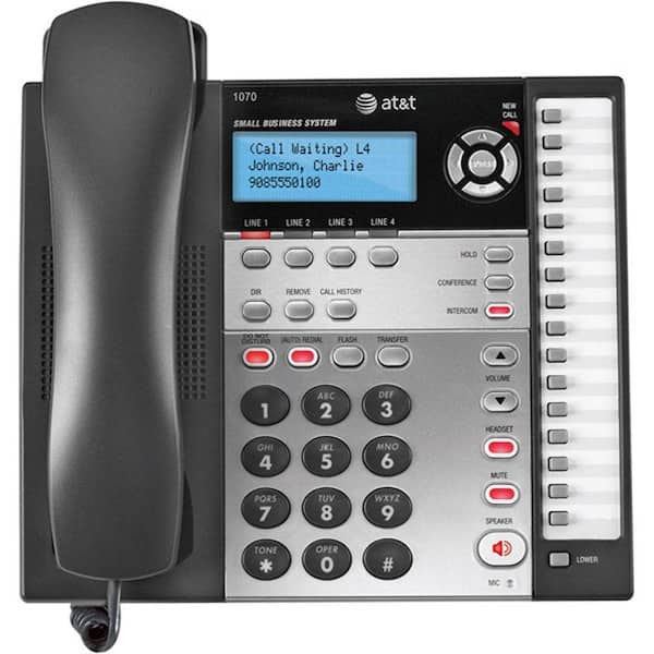 AT&T 4-Line Speakerphone With Caller ID and Call Waiting