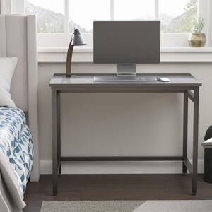 office desk grey oak