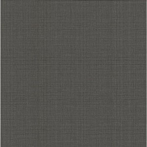 A-Street Prints Lela Green Faux Linen Wallpaper 2971-86185 - The