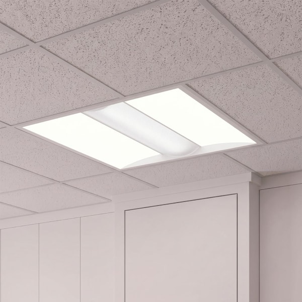 【美品】Led Light VT-7200CX/SET2 ② Maxlite 2X2 White Integrated LED Troffer Light Value Series-21/25