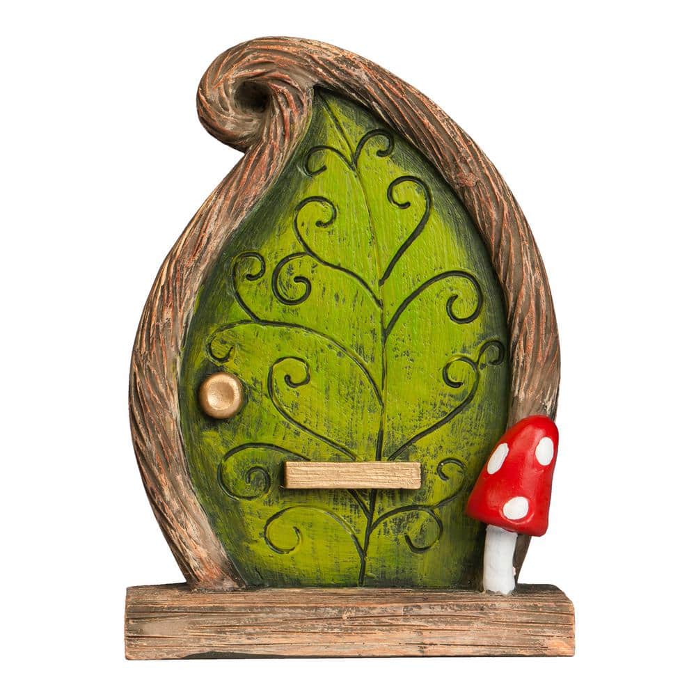 Enchanted Forest Polyresin Fairy Garden Kit with Accessories