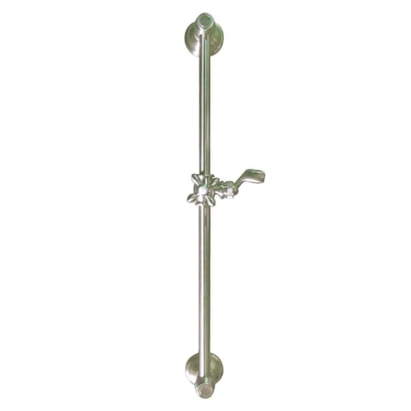 Kingston Brass 24 in. Slide Bar in Brushed Nickel