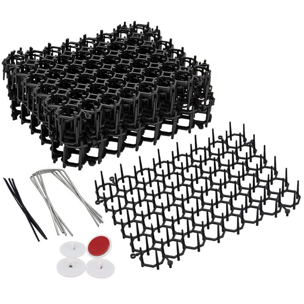 12 Pack Cat Deterrent Mat, 6 x 8 in with Spikes, Keeps Cats Away from Plants, Furniture  Garden Fence – Pet Barrier price history on PriceWatchPro